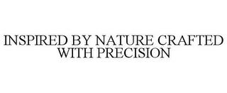 INSPIRED BY NATURE CRAFTED WITH PRECISION trademark