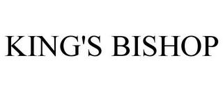 KING'S BISHOP trademark