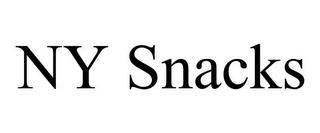 NY SNACKS trademark