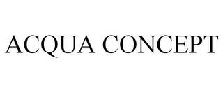 ACQUA CONCEPT trademark