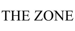 THE ZONE trademark