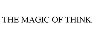 THE MAGIC OF THINK trademark