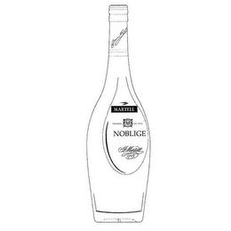 NOBLIGE MARTELL FONDEE EN 1715 J MARTELL 1715 JEAN MARTELL trademark