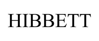 HIBBETT trademark