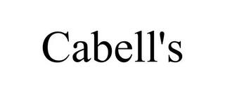 CABELL'S trademark