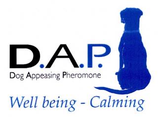 D.A.P. DOG APPEASING PHEROMONE WELL BEING - CALMING trademark