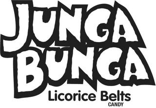 JUNGA BUNGA LICORICE BELTS CANDY trademark