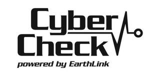 CYBER CHECK POWERED BY EARTHLINK trademark