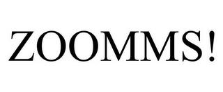 ZOOMMS! trademark