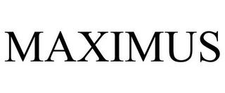 MAXIMUS trademark