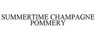 SUMMERTIME CHAMPAGNE POMMERY trademark