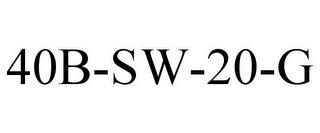 40B-SW-20-G trademark