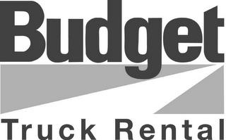 BUDGET TRUCK RENTAL trademark