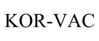 KOR-VAC trademark