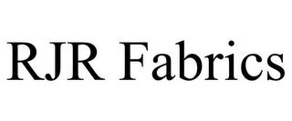 RJR FABRICS trademark