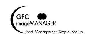 GFC IMAGEMANAGER PRINT MANAGEMENT. SIMPLE. SECURE. trademark