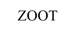 ZOOT trademark