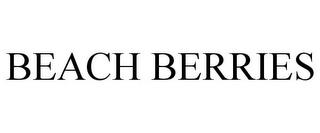 BEACH BERRIES trademark