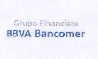 GRUPO FINANCIERO BBVA BANCOMER trademark