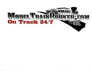 MODELTRAINBROKER.COM ON TRACK 24/7 trademark