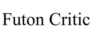 FUTON CRITIC trademark