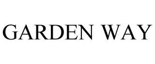 GARDEN WAY trademark