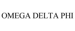 OMEGA DELTA PHI trademark