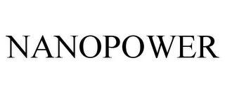 NANOPOWER trademark