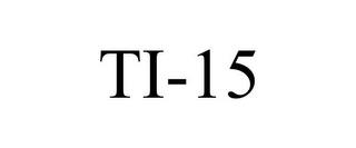 TI-15 trademark