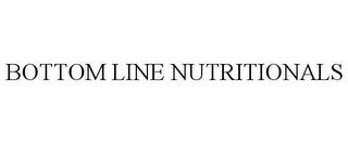 BOTTOM LINE NUTRITIONALS trademark