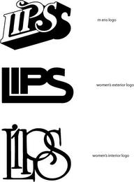 LIPS WOMEN'S EXTERIOR LOGO trademark