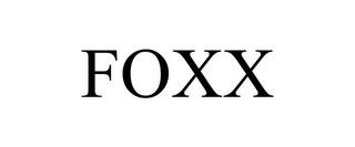 FOXX trademark