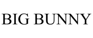 BIG BUNNY trademark