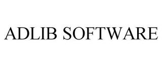 ADLIB SOFTWARE trademark