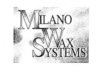 MILANO WAX SYSTEMS trademark