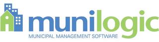 MUNILOGIC MUNICIPAL MANAGEMENT SOFTWARE trademark