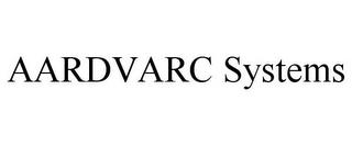 AARDVARC SYSTEMS trademark