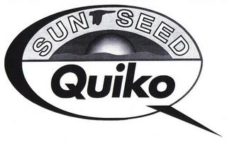 SUN SEED QUIKO Q trademark