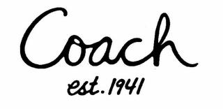 COACH EST. 1941 trademark