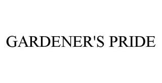 GARDENER'S PRIDE trademark