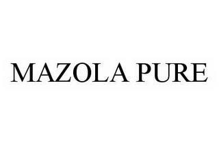 MAZOLA PURE trademark