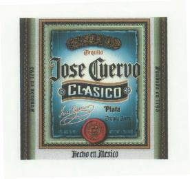 TEQUILA JOSE CUERVO CLASICO PLATA TEQUILA JOVEN HECHO EN MEXICO 40% ALC. BY VOL., NET. CONT. 1.75 LITERS, FUNDANDA EN 1795, FABRICA LA ROJENA trademark