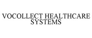 VOCOLLECT HEALTHCARE SYSTEMS trademark