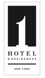 1 HOTEL & RESIDENCES NEW YORK trademark