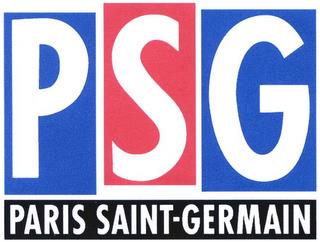 PSG PARIS SAINT-GERMAIN trademark