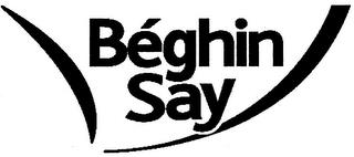 BÉGHIN SAY trademark