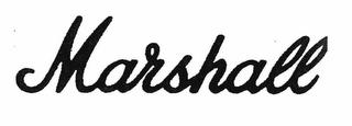 MARSHALL trademark