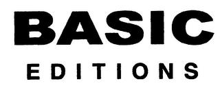 BASIC EDITIONS trademark