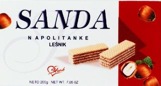 SANDA NAPOLITANKE LESNIK STARK trademark