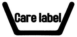 CARE LABEL trademark